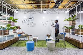 A Tour Of Tivo S Cool New Bengaluru Office In 2020 Office Collaboration Space Corporate Office Design Startup Office