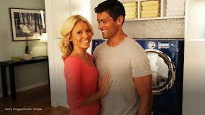 #chris colfer #regis philbin #kelly ripa #instagram. Kelly Ripa Gives Husband Mark Consuelos An Eyeful In Cheeky Instagram Post The End Is In Sight