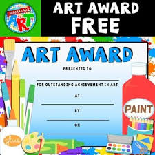 Art Award Free In 2020 Arts Award Free Printable Art Free Art
