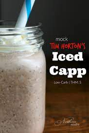 Maybe you would like to learn more about one of these? Mock Tim Horton S Iced Capp Thm S Northern Nester