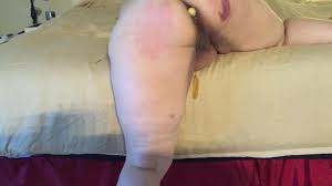 Figging and Self Spanking: Amateur Amateur Porn