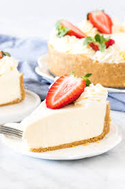 If you don't have sour cream for this cheesecake, you can leave it out. Easy No Bake Cheesecake Just So Tasty