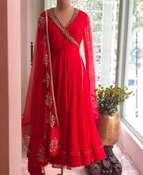 It S The Season To Red Just In Time For Karwa Chauth Shop The Festive Col Indian Designer Outfits Indian Gowns Dresses Designer Dresses Indian Replicas by rakhi verma vol3. indian designer outfits indian gowns