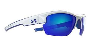 Shop Under Armour Igniter Pro Sunglasses Shiny White Blue Gray Blue Multi Flection Buy Sunglasses Online Buy Sunglasses Online Sunglasses Blue Sunglasses