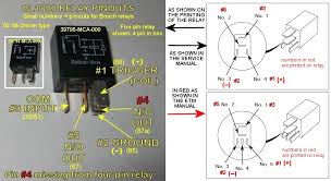 I'm not sure if it's the relay or the circuit in the steering column. Bosch Relay Wiring Diagram For Horn How Small Can Words Be Tattooed News