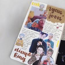 My Ult Pairing Ryan And Namjoon Ryan Line Lineryan Joon Namjoon Kimnamjoon Kpopjournal Bulletjournaling Bullet Journal Inspo Diy Book Creative Journal
