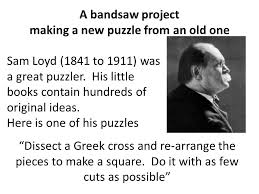 The paper has a games and puzzles section in the entertainment part of the paper. Making A New Puzzle From An Old One Ppt Video Online Download