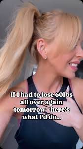 If I had to lose 60lbs all over again tomorrow…, Here’s what I’d do  differently