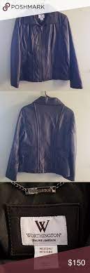 Nwt Worthington Genuine Lambskin Leather Jacket Lambskin Leather Jacket Leather Jackets Women Lambskin Leather