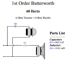 Speaker Crossover Filter Joseph Conley Com