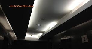 We also have recessed light options with adjustable heads which gives you the freedom to position the direction of the lights to best suit your needs. Indirect Lights In Your False Ceiling With Led Stripes Contractorbhai