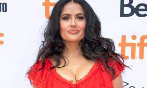 Get ready sonia is back! Salma Hayek S Tattooed Body In Tight White Vest Leaves Fans Stunned Hello