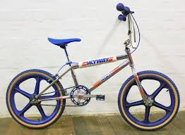 Skyway Ta Flite Cranks Cobra Grips Blue Tuff Wheels Nice Vintage Bmx Bikes Bmx Racing Bmx