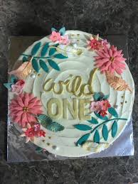 1st Birthday Cake Wild One Girls First Birthday Cake 1st Birthday Cakes 1st Birthday Cake For Girls