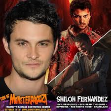 EVIL DEAD (2013)… EVIL DEAD: THE GAME… RED RIDING HOOD… SKATELAND…⁣ SHILOH  FERNANDEZ joins EVIL DEAD (2013) star JANE LEVY at Son of Monsterpalooza  October 11-13 at The Marriott Burbank Convention Center