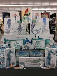 Mermaid Display Hobby Lobby Decor Mermaid Bathroom Decor Mermaid