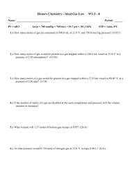 You can always come back for ideal gas equation worksheet because we update all the latest coupons and special deals weekly. How To Do An Ideal Gas Law Problem