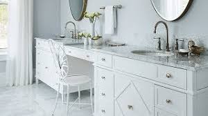 Also, notice the antique dresser being transformed into a bathroom vanity. Reveal Master Bathroom Sarah Richardson Design