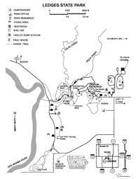 0.2 mi 0.4 km #1 ledges canyon trail. Map Of Ledges State Park Iowa Cold Cases