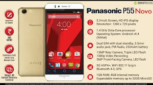 Quick Facts - Panasonic P55 Novo
