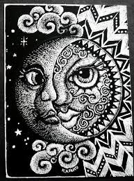 Pin De Heather Ramsey Em Sun And Moon Tatuagem Sol E Lua Tatoo Pontilhismo Sol E Lua