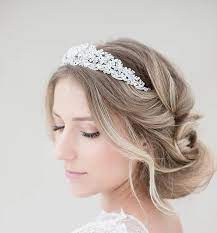 Crystal And Rhinestone Vine Wedding Tiara Wedding Tiara Wedding Hair Inspiration Tiara