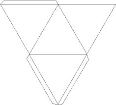 Square pyramid rectangular pyramid net. Prism And Pyramid Nets Lesson Plan Worksheet 3 Triangular Pyramid Net