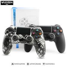Wuiybn Gamepad Ps4 Denetleyici Bluetooth Kablosuz Usb Icin Kablolu Joystick Sony Playstation 4 Oyun Makinesi Konsolu Pc Buhar Oyun Kumandasi Aliexpress