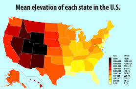 mean elevation of each state in the u s oc 2300x1500