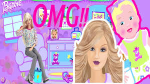 old barbie and games