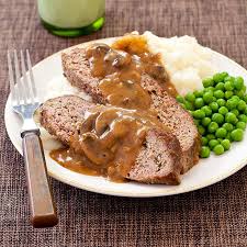Meatloaf With Mushroom Gravy Cook S Country Recipe Cooks Country Recipes Meatloaf Recipes