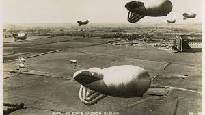 Barrage balloons protect dozens of ships on the normandy beaches as they offload the men, material, and munitions needed to expand the beachhead. Barrage Balloons The Nation S Defender 1939 Register Findmypast Com