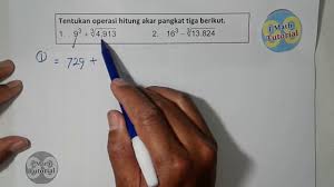 Penyempurnaan ilmu hitung bilangan prima adalah bilangan yang hanya bisa dibagi oleh bilangan itu sendiri dan satu. Tutorial Cara Mudah Menentukan Hasil Operasi Hitung Pangkat Dan Akar Pangkat Tiga Youtube