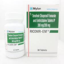 Ricovir EM Tablets at ₹ 1000/bottle | Tenofovir Tablet in Surat | ID: 2854139926912