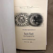 Basic Black by Terry Dowling (signed Lettered, Traycase, Cemetery Dance)