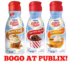 1/4 cup 100 percent pure pumpkin 3 tablespoons pure maple syrup 1 1/2 teaspoons pumpkin pie spice 2 teaspoons vanilla brewed coffee instructions. Reminder Stock Up On Coffee Mate Creamer With The Publix Bogo Sale Enter My Giveaway
