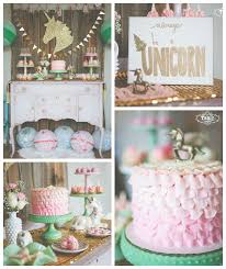 The vintage theme has always been favorite of all of us for all types of parties! Kara S Party Ideas Vintage Unicorn Themed Birthday Party Planning