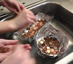 Then form a small boat from the aluminium foil. Easy Tin Foil Boat Money Float Or Sink Experiment Hoawg