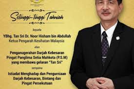 You see, dr noor hisham has held his position for 7 years. Dr Noor Hisham Dedicates Tan Sri Title To Covid 19 Frontliners Edgeprop My