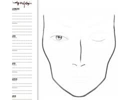 35 best face chart images makeup face charts face makeup