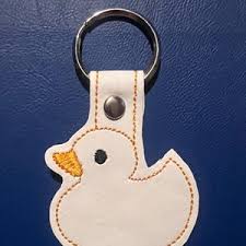 Go in Style, Duck, Sailboat, Captain, Humorous, Button-up, Troy, Key Chain,  Key Ring, Keychain, Hanging, Vintage, ~ 20-01-143