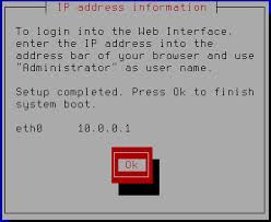 Step 16 Displaying The Settings Of The Connection To The Web Interface
