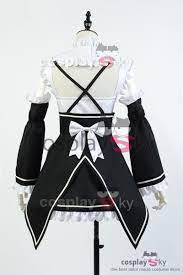re zero life in a different world from zero ram outfit cosplay costume cosplaysky com