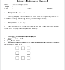 Soal ini merupakan soal latihan ulangan tengah semester kelas viii semester 2 mata pelajaran ipafull description. Contoh Soal Cm Ke M Kelas 2 Sd Terbaru 2019