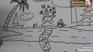 Dalam seni menggambar, terdapat banyak sekali beragam inspirasi objek untuk di gambar. Cara Menggambar Penari Bali Menggambar Tema Pesona Indonesia Mr Drawing Painting Youtube
