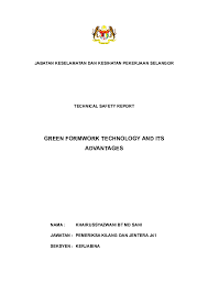 Keselamatan dan kesehatan kerja (k3) menjadi hal yang sangat penting bagi karyawan. Doc Green Formwork Technology And Its Advantages Nama Khairussyazwani Bt Md Sani Khairussyazwani Md Sani Academia Edu