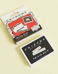 Find out how well you know 1950s tv! Friends Trivia Quiz Asos