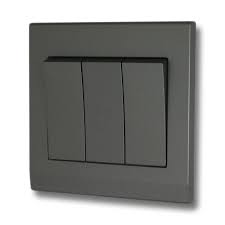 Maybe you would like to learn more about one of these? This Is A 3 Gang Mid Grey 2 Way Switch On A High Quality Durable Plastic Screwless Modern Light Switches Light Switches And Sockets Modern Light Switch Covers