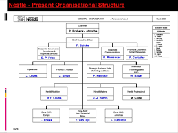 critical review on nestle organisational structure