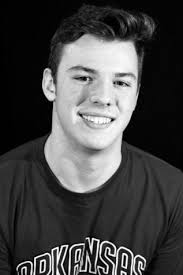 Junior Hayden Metcalf and several Eagles race